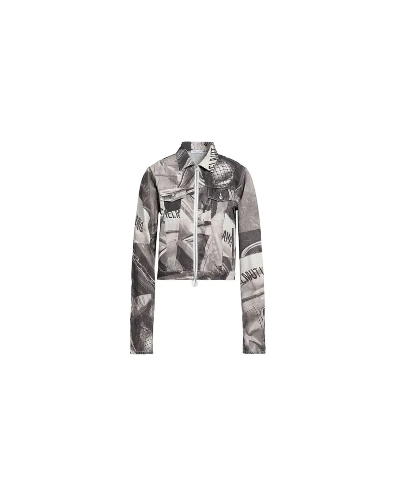 Helmut Lang JACKEN & MÄNTEL - Jeansjacken/Mäntelauf YOOX.COM Grau