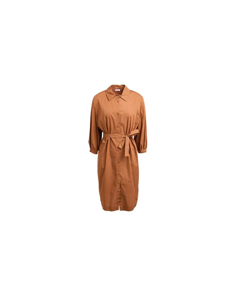 ROSSOPURO KLEIDER - Mini-Kleiderauf YOOX.COM Lederfarben