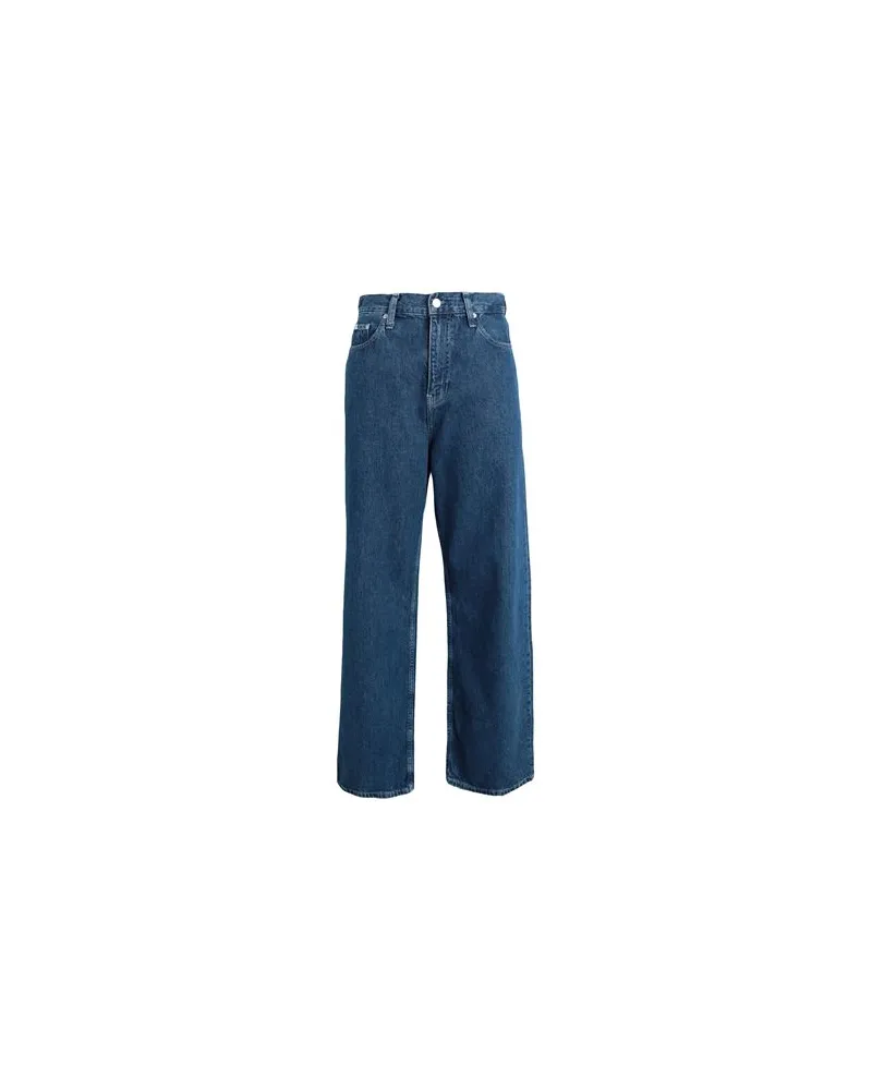 Calvin Klein HOSEN & RÖCKE - Jeanshosenauf YOOX.COM Blau