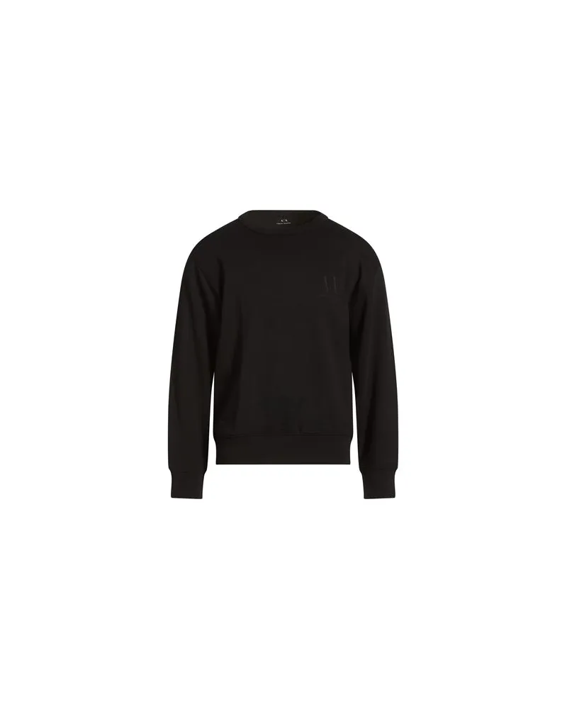 Armani Exchange TOPS - Sweatshirtsauf YOOX.COM Schwarz