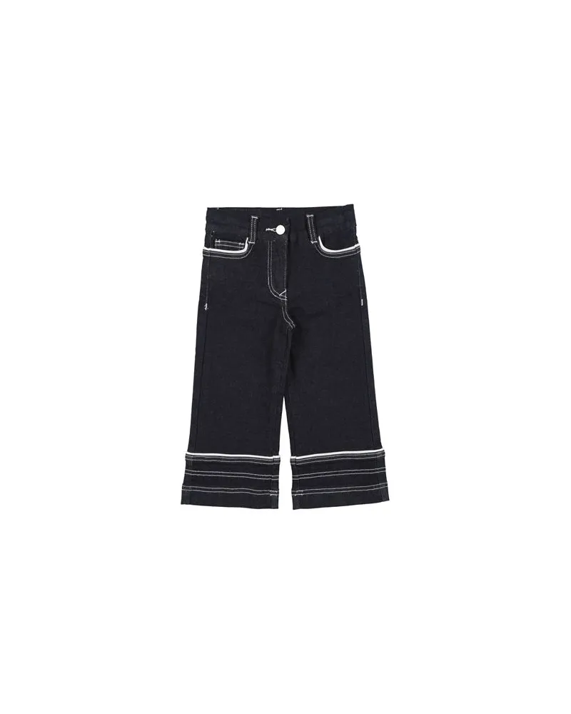 Monnalisa JEANS TASCHE A CUORE DENI  - HOSEN & RÖCKE - Jeanshosenauf YOOX.COM Blau