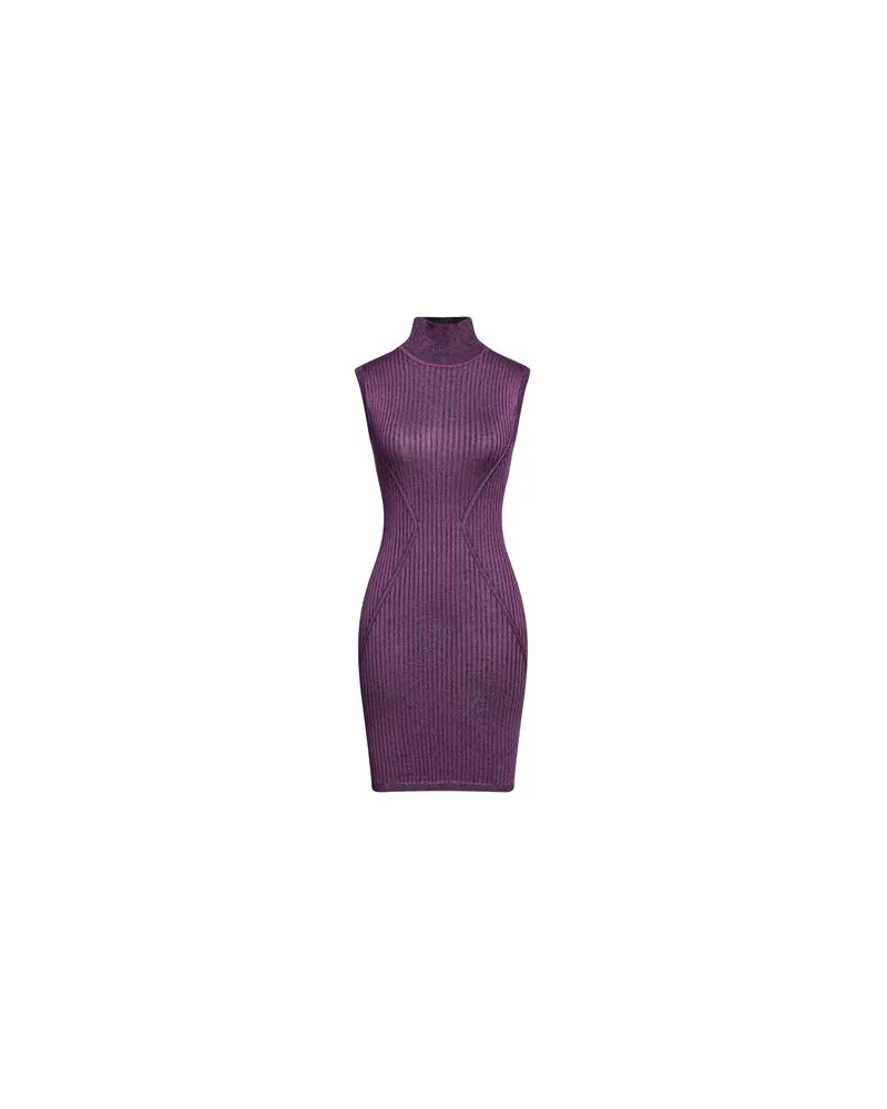 BCBGMAXAZRIA KLEIDER - Mini-Kleiderauf YOOX.COM Pflaume