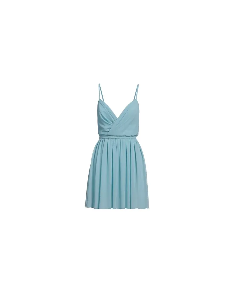 Vera Wang KLEIDER - Mini-Kleiderauf YOOX.COM Himmelblau