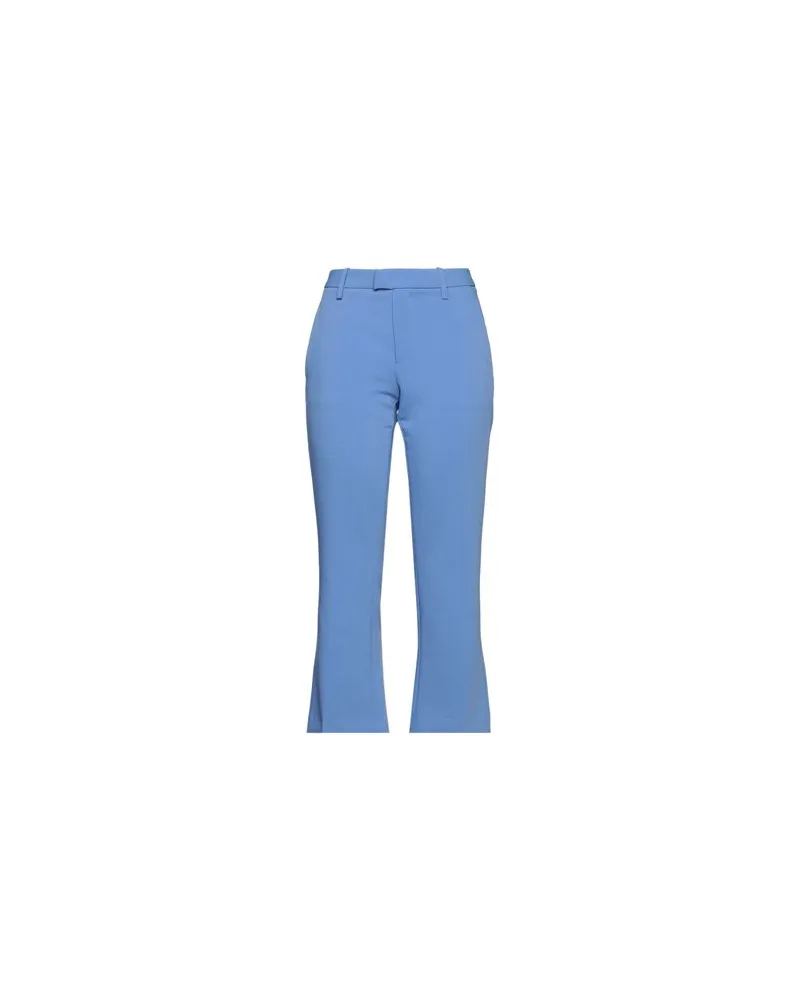 Dondup HOSEN & RÖCKE - Hosenauf YOOX.COM Azurblau