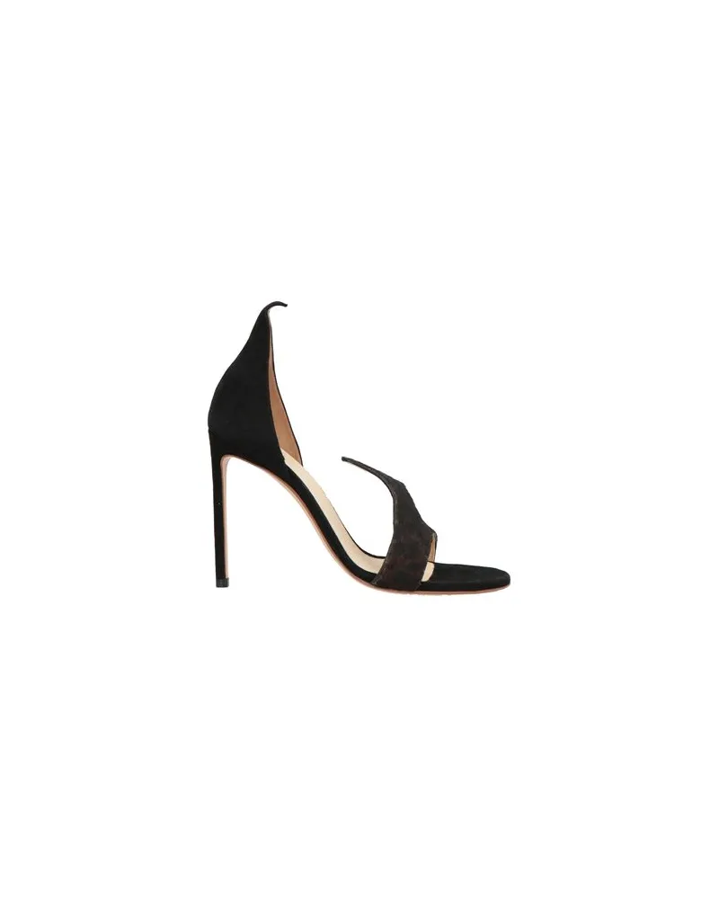 Francesco Russo SCHUHE - Sandalenauf YOOX.COM Dunkelbraun