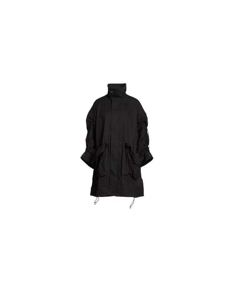 Yohji Yamamoto JACKEN & MÄNTEL - Jacken, Mäntel & Trenchcoatsauf YOOX.COM Schwarz