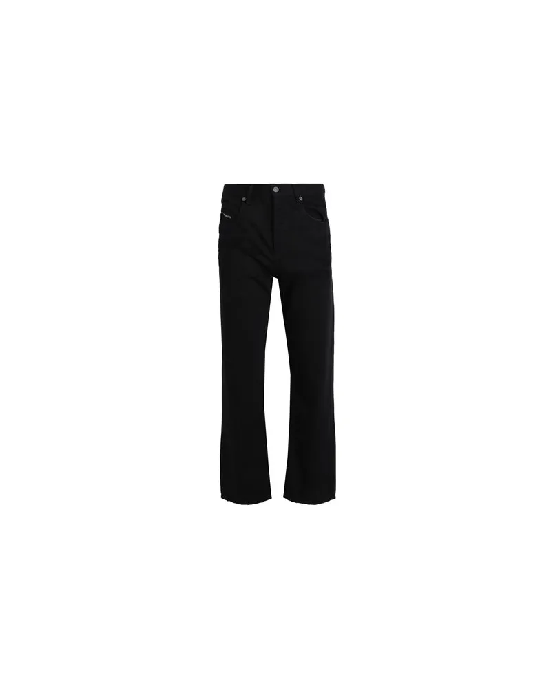 Diesel 2020 D-VIKER 068HJ STRAIGHT JEANS  - HOSEN & RÖCKE - Jeanshosenauf YOOX.COM Schwarz