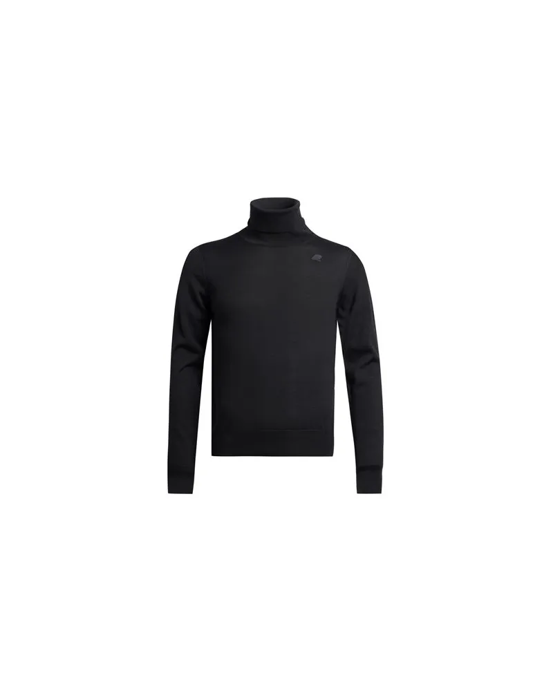 K-Way STRICKWAREN - Rollkragenpulloverauf YOOX.COM Schwarz