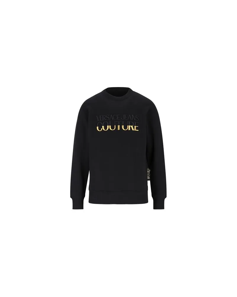 Versace Jeans TOPS - Sweatshirtsauf YOOX.COM Schwarz