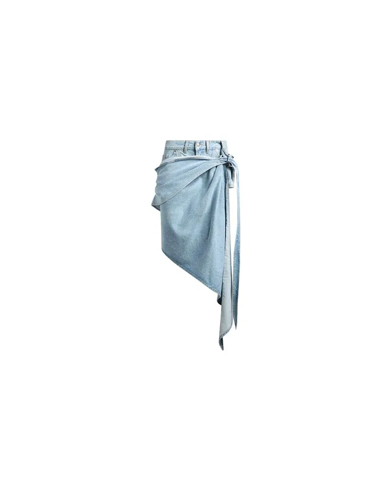 Thierry Mugler HOSEN & RÖCKE - Jeansshortsauf YOOX.COM Blau
