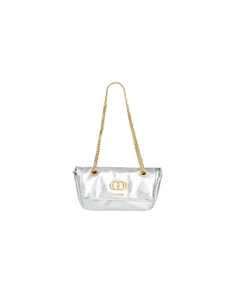 LA CARRIE TASCHEN - Schultertaschenauf YOOX.COM Silber