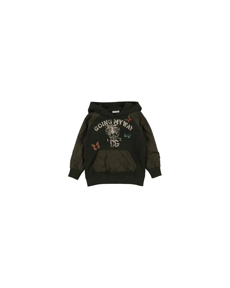 Dolce & Gabbana TOPS - Sweatshirtsauf YOOX.COM Militärgrün