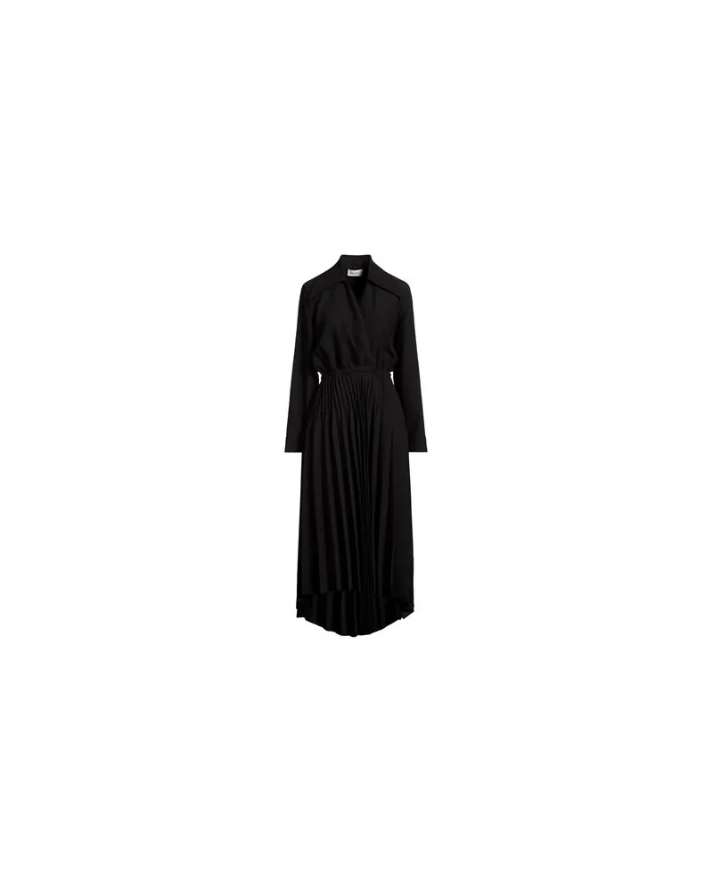 MEIMEIJ KLEIDER - Maxi-Kleiderauf YOOX.COM Schwarz