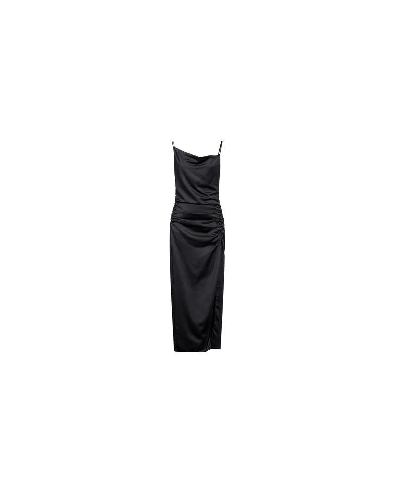 Maje KLEIDER - Maxi-Kleiderauf YOOX.COM Schwarz