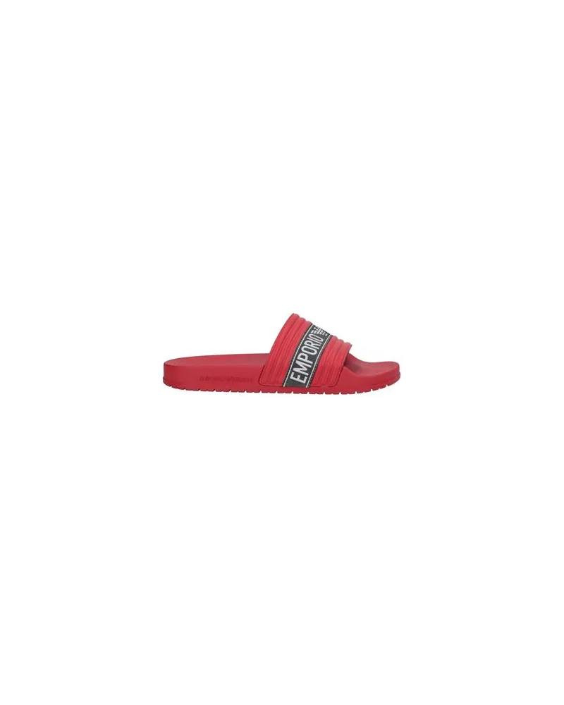 Emporio Armani SCHUHE - Sandalenauf YOOX.COM Rot