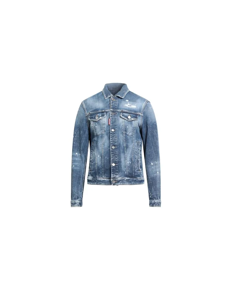 Dsquared2 JACKEN & MÄNTEL - Jeansjacken/Mäntelauf YOOX.COM Blau