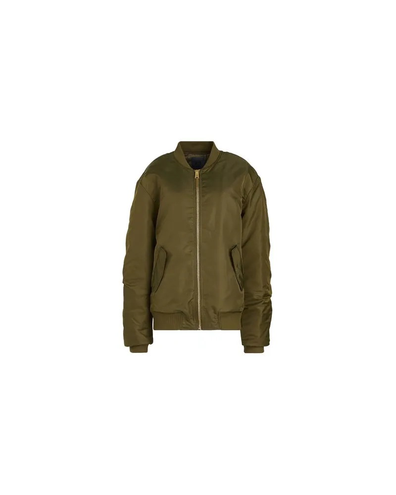 8 by Yoox RECYCLED POLY OVERSIZE BOMBER - JACKEN & MÄNTEL - Jacken und Anoraksauf YOOX.COM Militärgrün