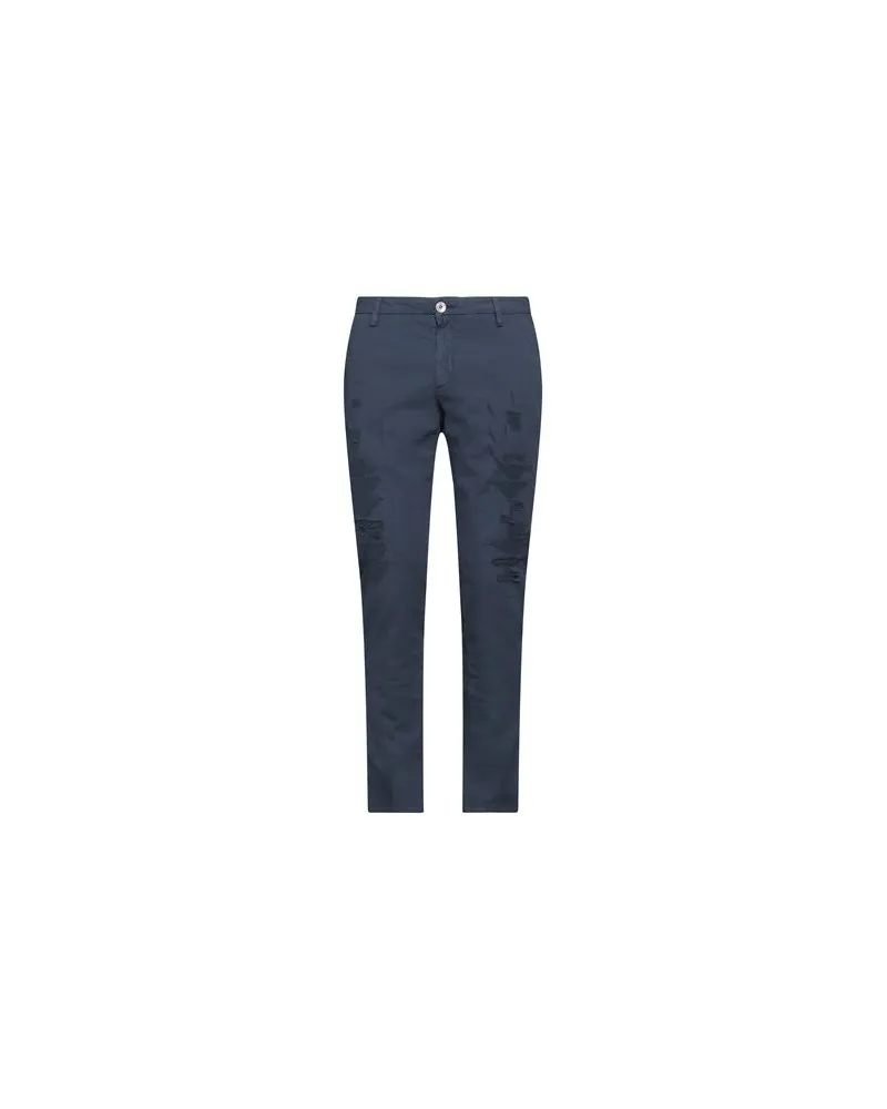 Aglini HOSEN & RÖCKE - Hosenauf YOOX.COM Nachtblau