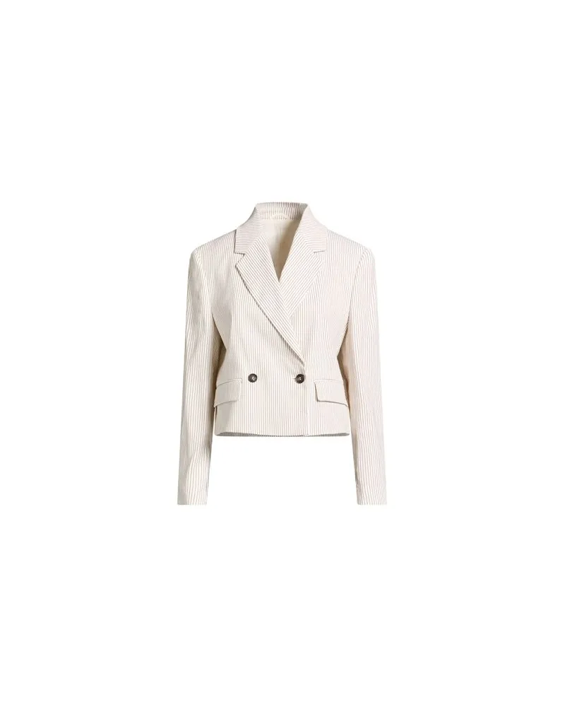 Brunello Cucinelli ANZÜGE und CO-ORDS - Blazersauf YOOX.COM Elfenbein