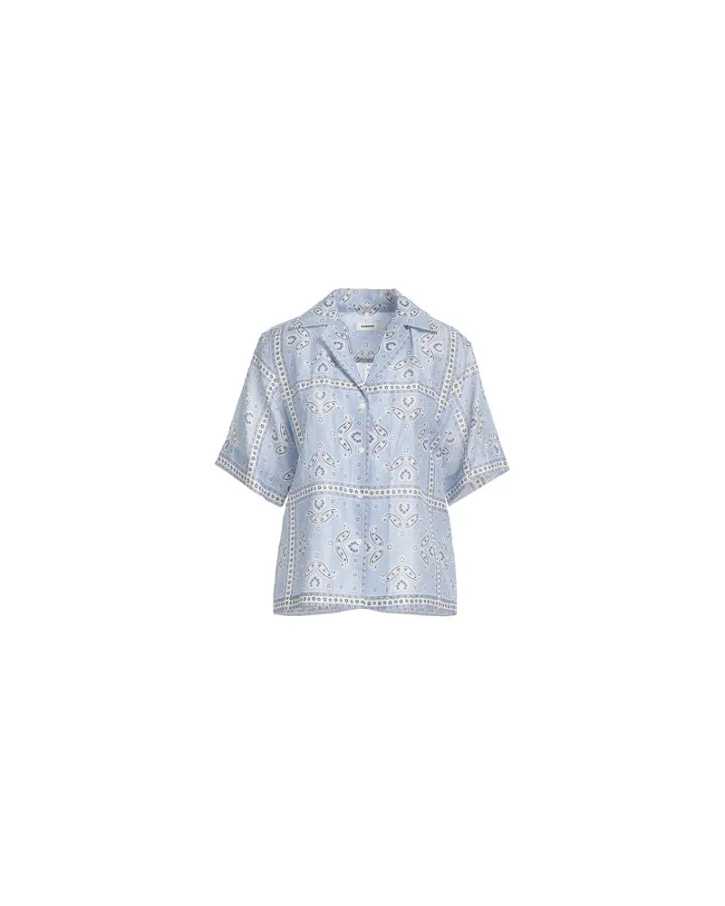 Sandro TOPS - Hemdenauf YOOX.COM Hellblau
