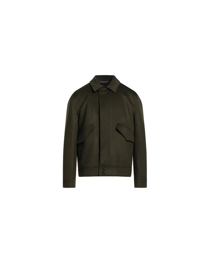 PT TORINO JACKEN & MÄNTEL - Mäntelauf YOOX.COM Militärgrün
