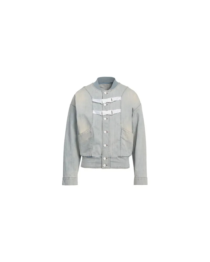GCDS JACKEN & MÄNTEL - Jeansjacken/Mäntelauf YOOX.COM Blau