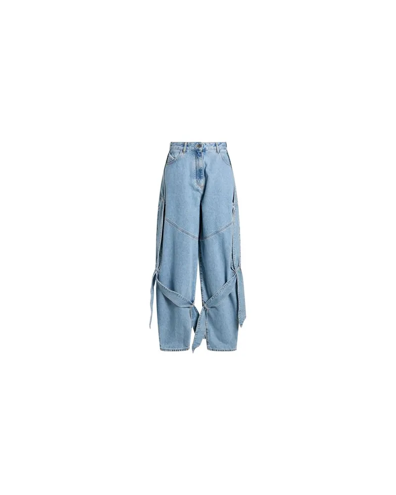 ATTICO HOSEN & RÖCKE - Jeanshosenauf YOOX.COM Blau