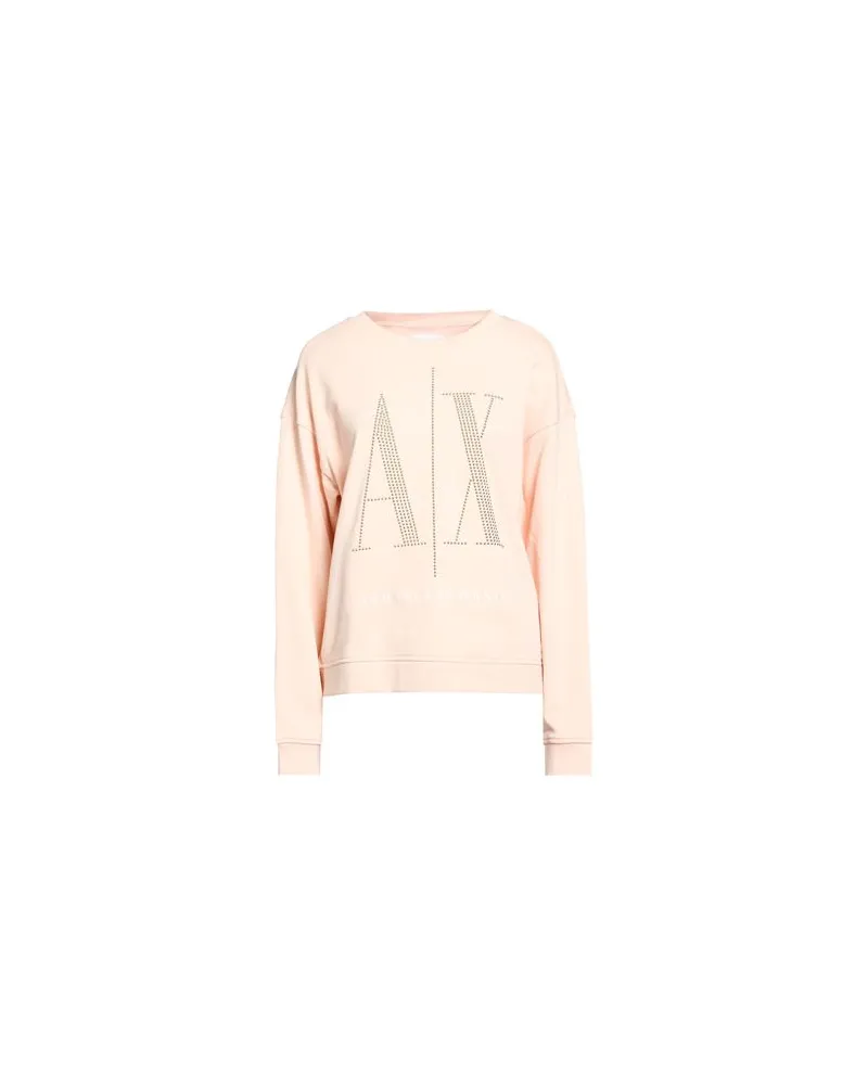 Armani Exchange TOPS - Sweatshirtsauf YOOX.COM Hellrosa