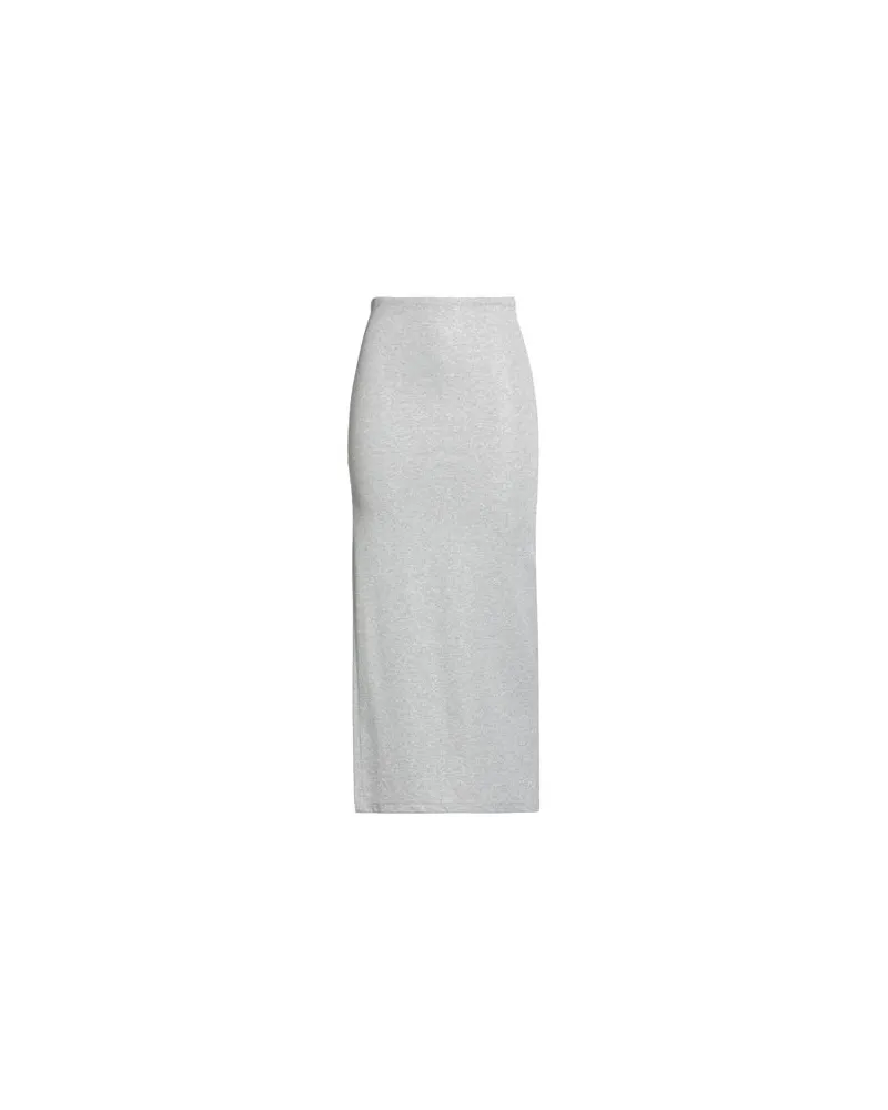 OFF-WHITE HOSEN & RÖCKE - Maxi-Röckeauf YOOX.COM Silber