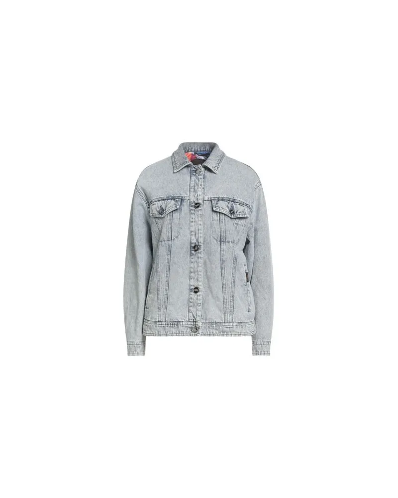MOORER JACKEN & MÄNTEL - Jeansjacken/Mäntelauf YOOX.COM Blau