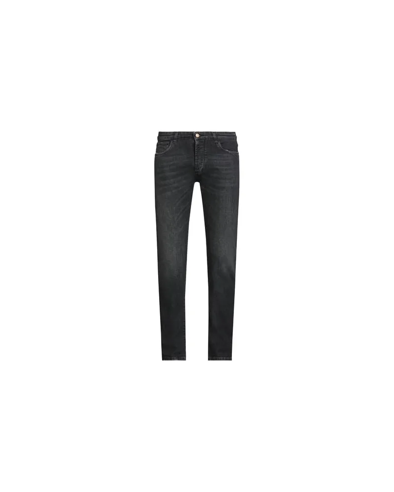 OFFICINA 36 HOSEN & RÖCKE - Jeanshosenauf YOOX.COM Schwarz