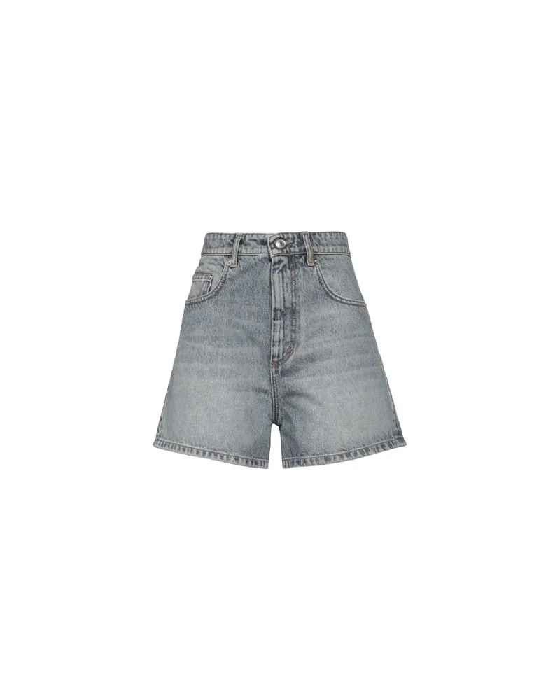 SPORTMAX HOSEN & RÖCKE - Jeansshortsauf YOOX.COM Blau