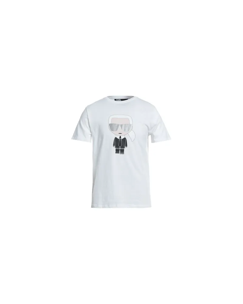 Karl Lagerfeld TOPS - T-shirtsauf YOOX.COM Weiß