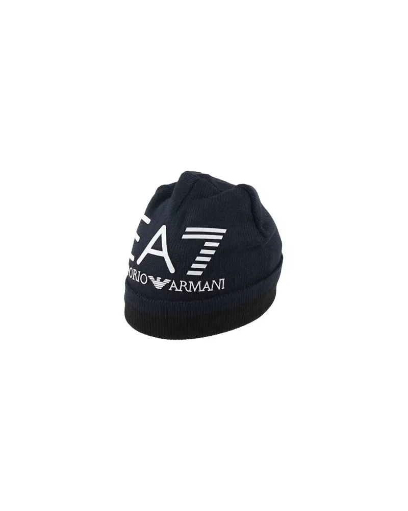 EA7 ACCESSOIRES - Mützen & Hüteauf YOOX.COM Nachtblau