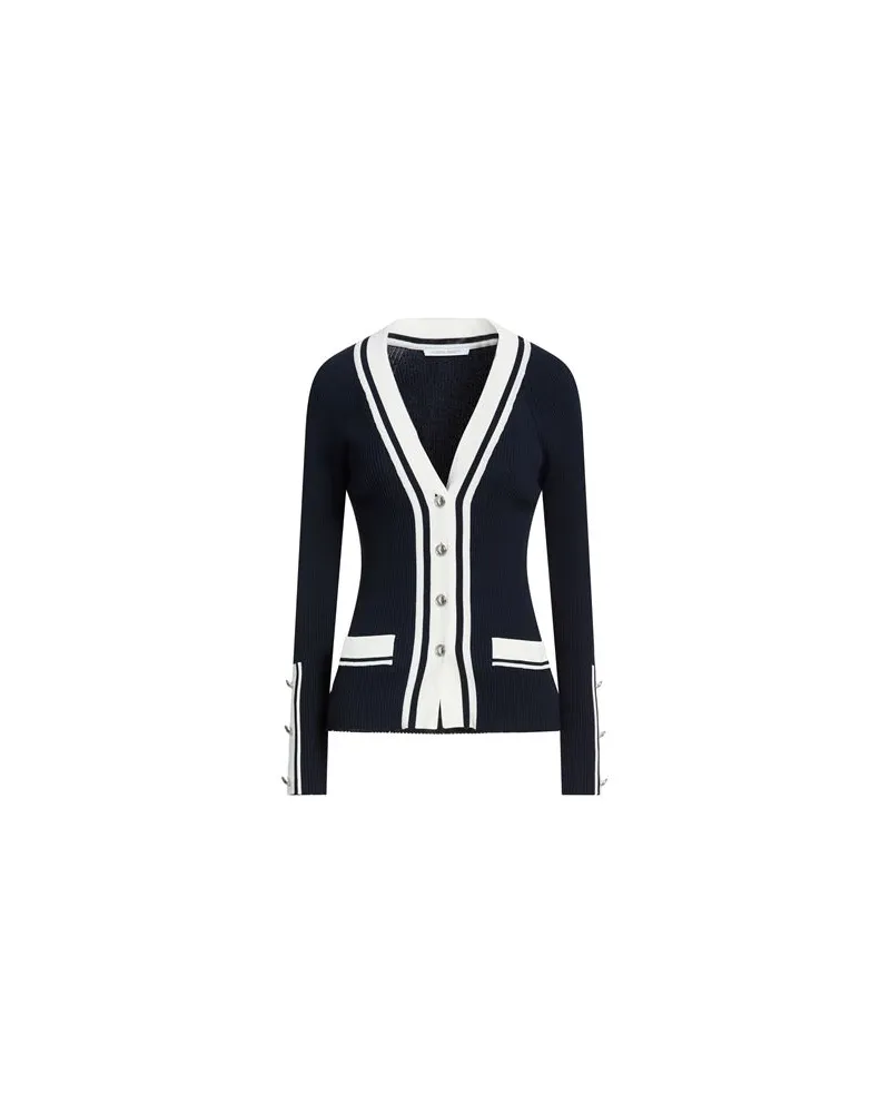 Alberta Ferretti STRICKWAREN - Strickjackenauf YOOX.COM Nachtblau