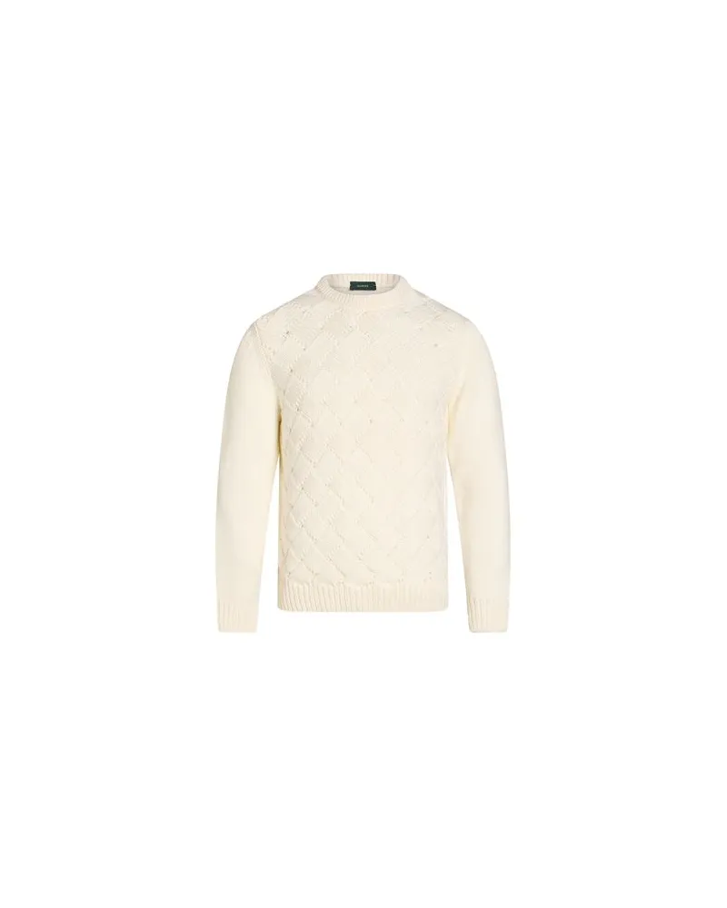 Zanone STRICKWAREN - Pulloverauf YOOX.COM Elfenbein