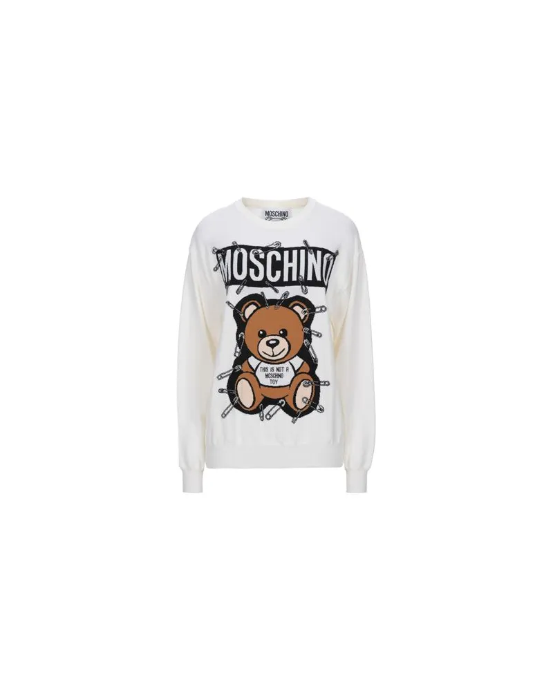 Moschino STRICKWAREN - Pulloverauf YOOX.COM Elfenbein
