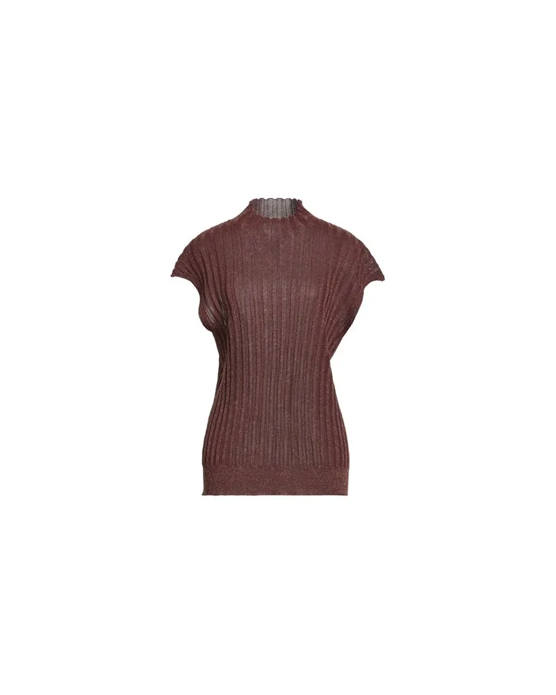 VICOLO STRICKWAREN - Rollkragenpulloverauf YOOX.COM Braun