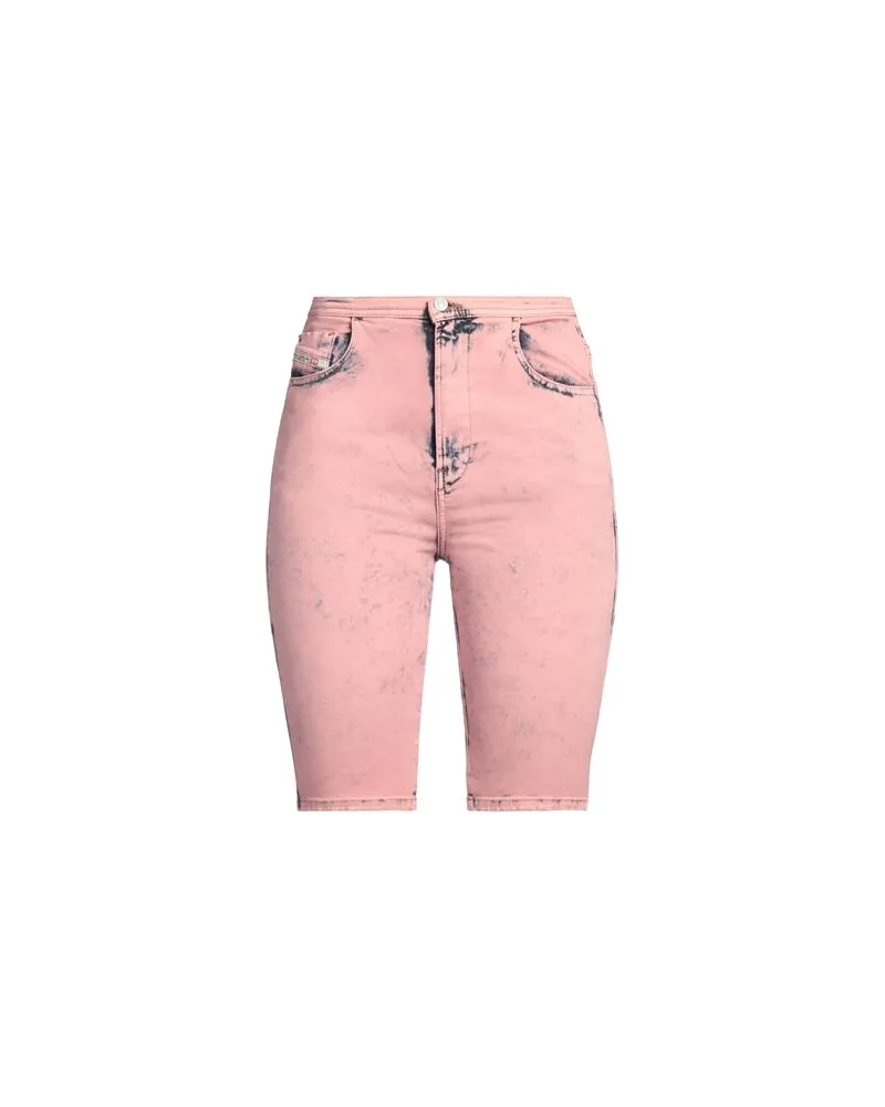 Diesel HOSEN & RÖCKE - Jeansshortsauf YOOX.COM Rosa