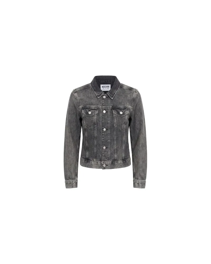 Moschino JACKEN & MÄNTEL - Jeansjacken/Mäntelauf YOOX.COM Grau