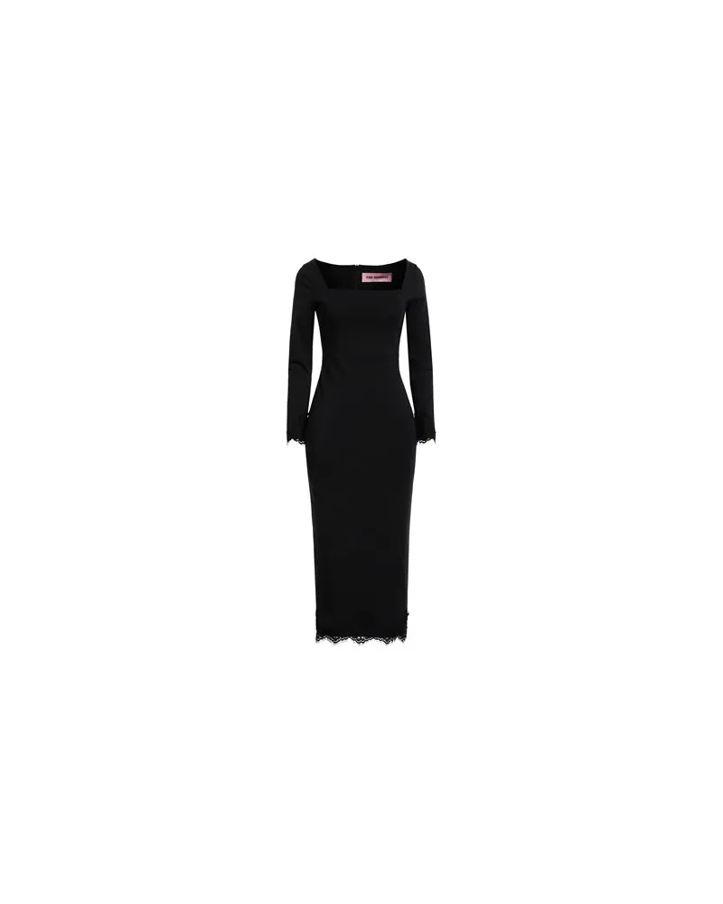 Pink Memories KLEIDER - Midi-Kleiderauf YOOX.COM Schwarz