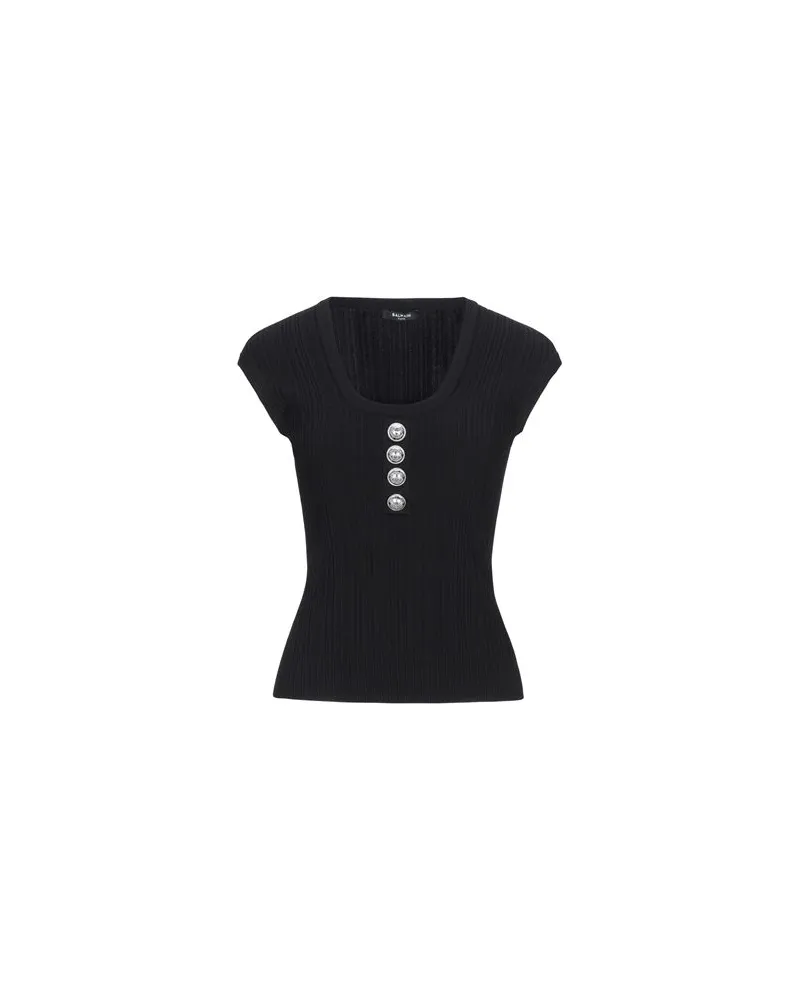 Balmain STRICKWAREN - Pulloverauf YOOX.COM Schwarz