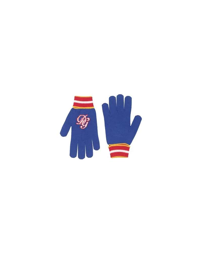 Dolce & Gabbana ACCESSOIRES - Handschuheauf YOOX.COM Blau
