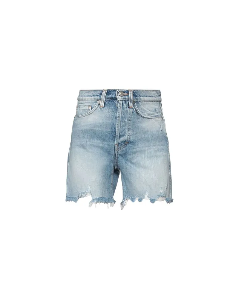 VICOLO HOSEN & RÖCKE - Jeansshortsauf YOOX.COM Blau