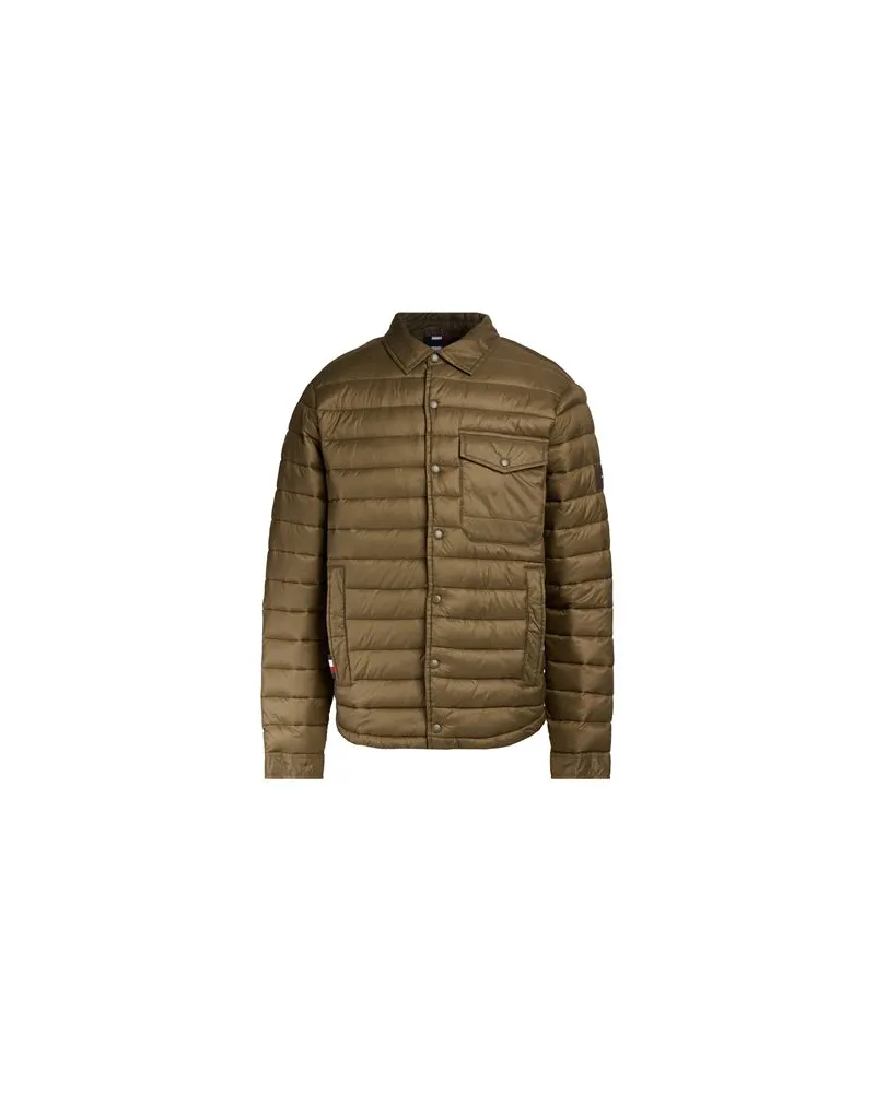 Tommy Hilfiger JACKEN & MÄNTEL - Pufferjacken & Daunenjackenauf YOOX.COM Militärgrün