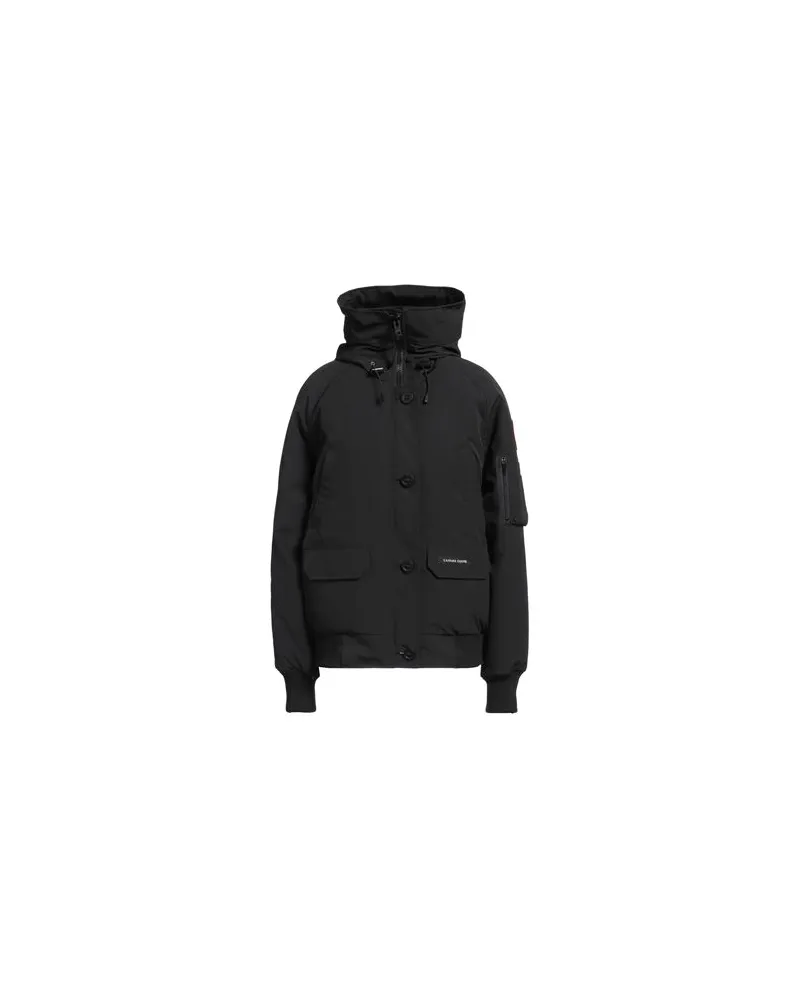 Canada Goose JACKEN & MÄNTEL - Pufferjacken & Daunenjackenauf YOOX.COM Schwarz