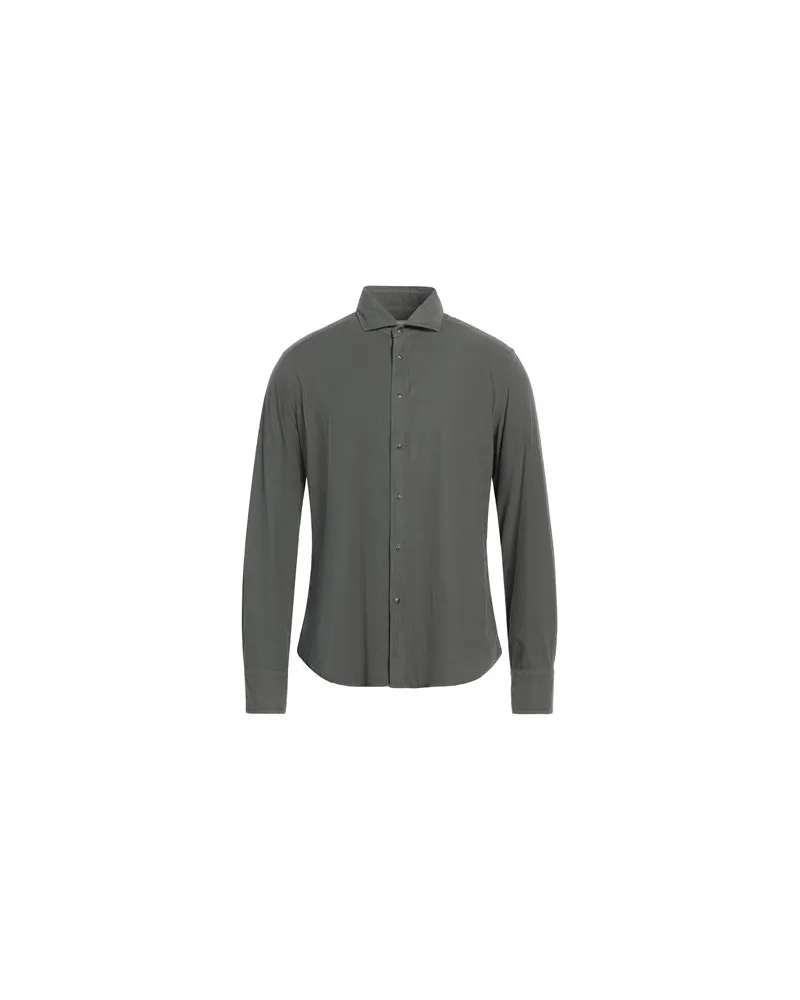 XACUS TOPS - Hemdenauf YOOX.COM Militärgrün