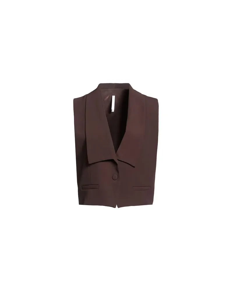 IMPERIAL ANZÜGE und CO-ORDS - Couture-Westenauf YOOX.COM Dunkelbraun