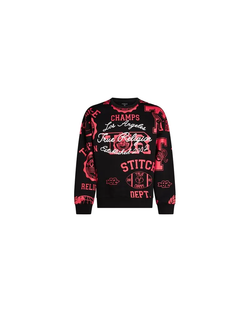 True Religion TOPS - Sweatshirtsauf YOOX.COM Schwarz