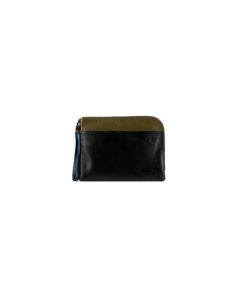 Piquadro Kleinlederwaren - Dokumentenetuisauf YOOX.COM Schwarz